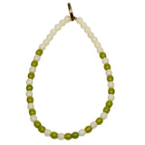 Dana Levy Health Morse Code Blessing Glass Bead Bracelet -  Pastel