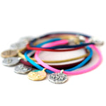 Dana Levy Kabbalah Blessing Token Satin Cord Bracelet - Pile