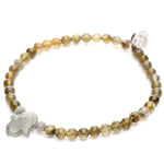 Dana Levy Semi Precious Hamsa Hand Charm Gemstone Bracelet - Labradourite