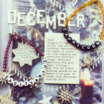 Dana Levy Zodiac Sign Alphabet Charm Faceted Glass Bead Bracelet - December Flatlay